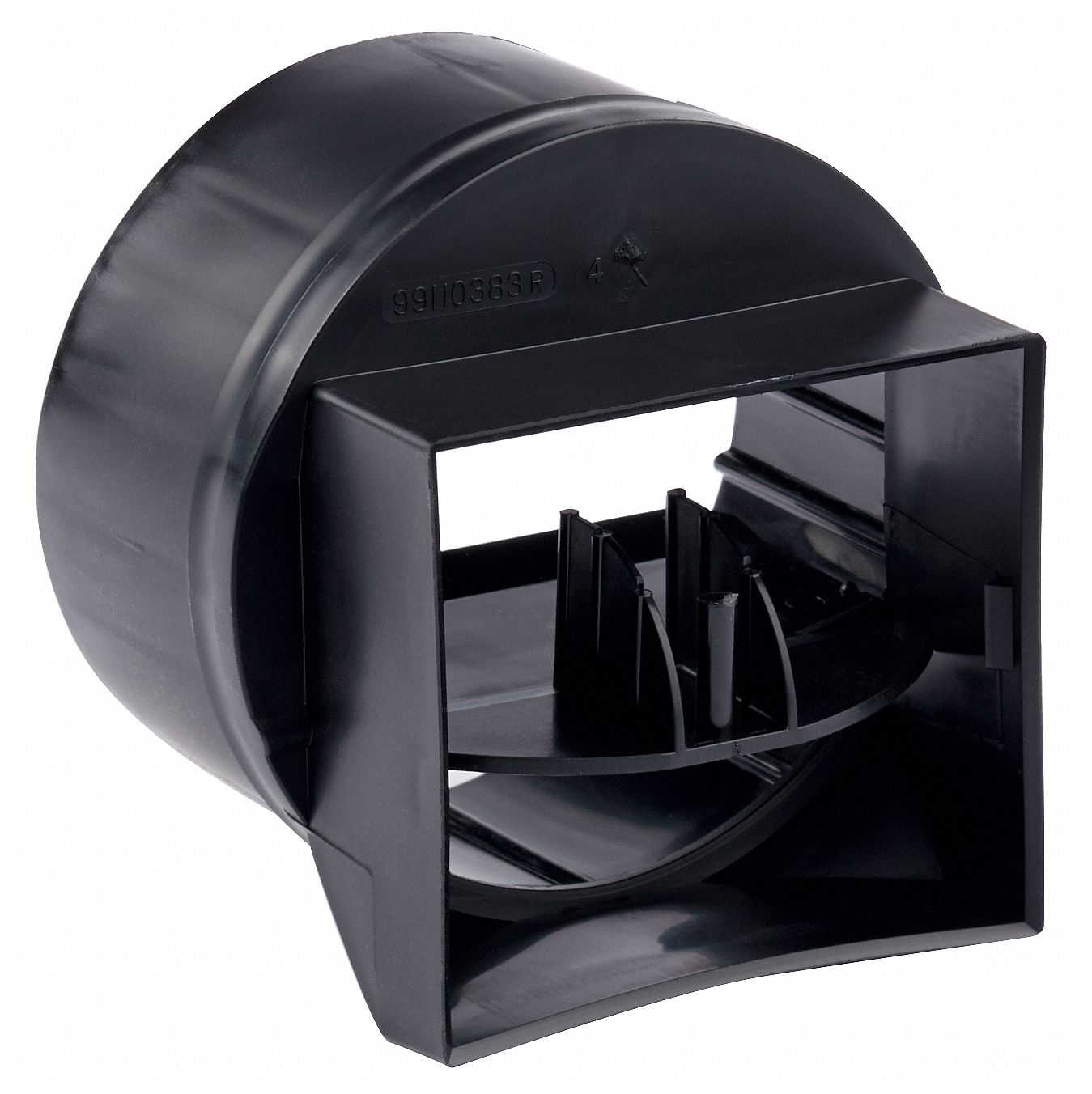 BROAN, For 744LED, 97014185, Damper and Duct Connector 4" 25WR38