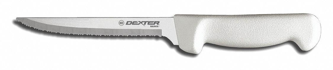 DEXTER RUSSELL Scalloped Utility Knife 25XP35 31627 Grainger   25XP35 AW01