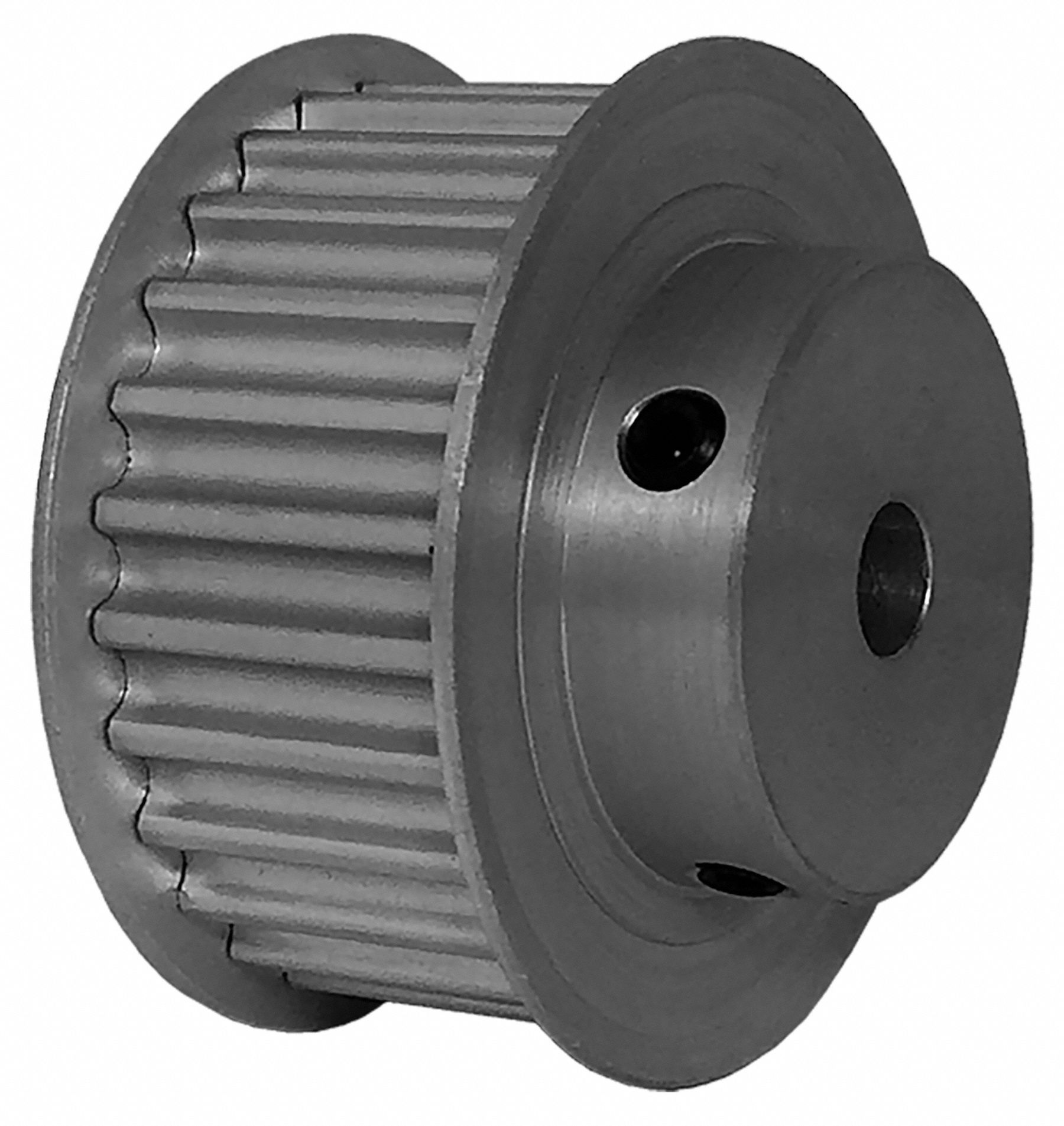Timing Pulley Clear Anodized