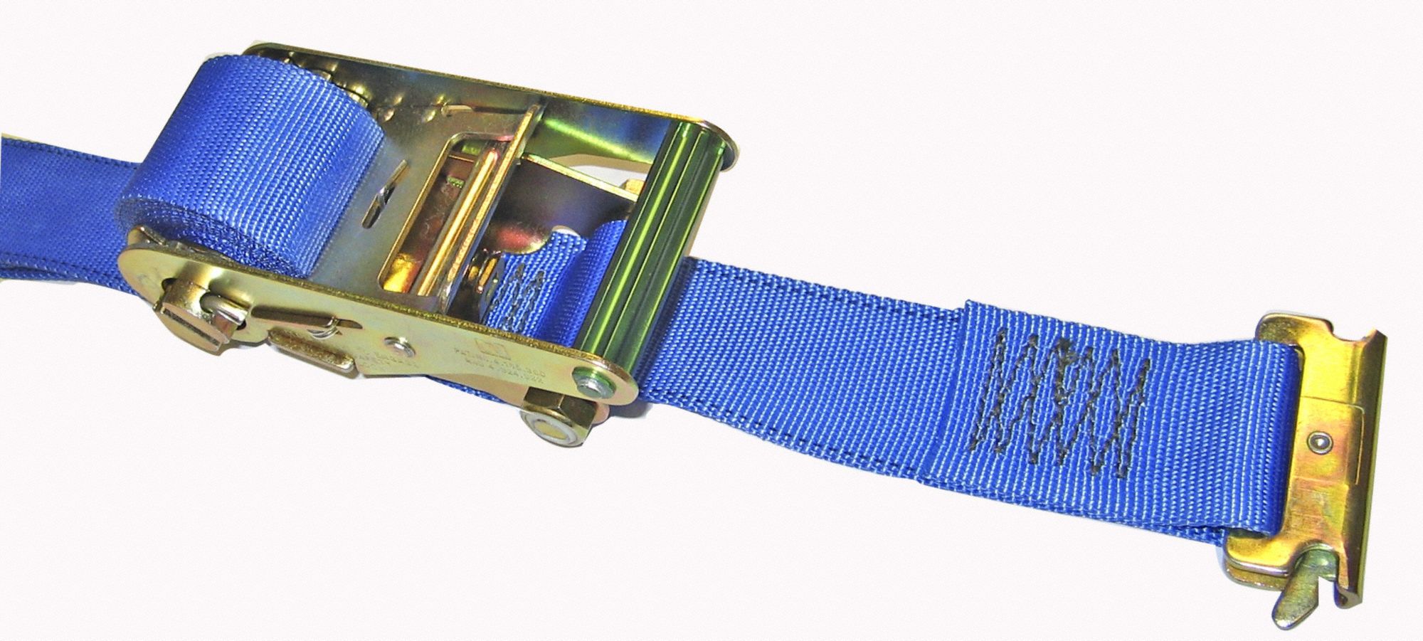 WESCO Load Binder: Secure Belt, Machinery Movers, Blue, 10,000 lb Load Capacity (MPN 260147). Key specifications — Manufacturer Part Number: 260147; Product Type: Secure Belt; Color: Blue; Material: Nylon; Compatible with Product Type: Machinery Movers; Brand: WESCO; Compatible Grainger Part Number: 407ZU4.