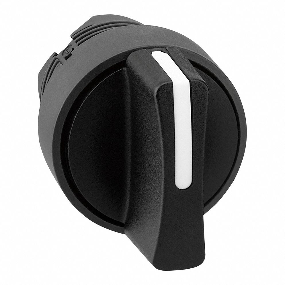 SCHNEIDER ELECTRIC, 22 mm Panel Mount Size, 3 Positions, Short-Handled