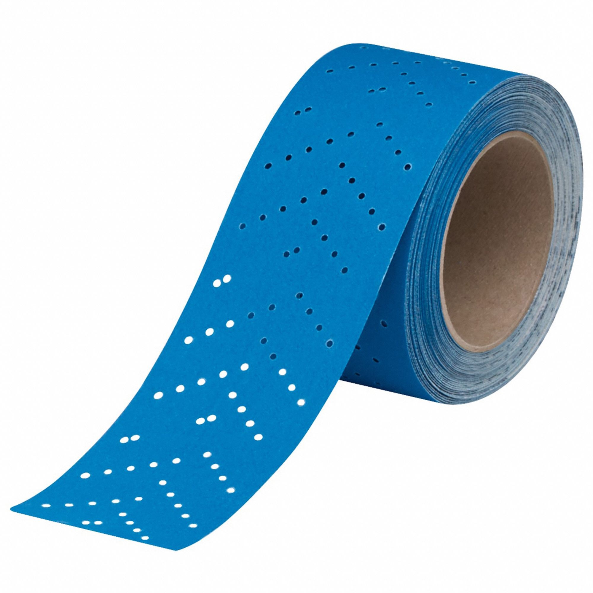 Sandpaper Roll: 2 3/4 in W x 39 ft L, Ceramic, 600 Grit, C Wt Paper, Hook-and-Loop, 321U, 600, C