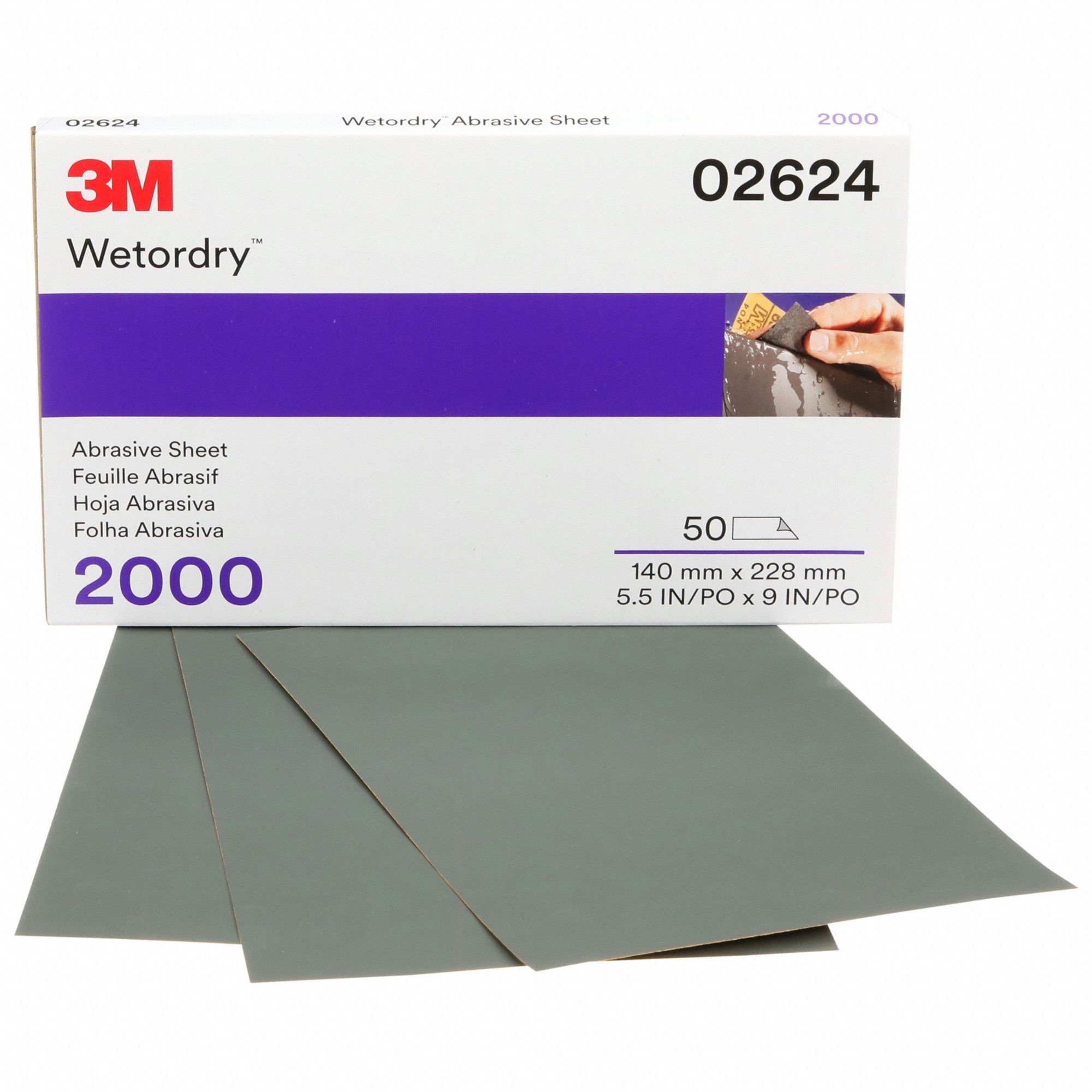 Wetordry Sht02624 2000gr heavyduty PK250