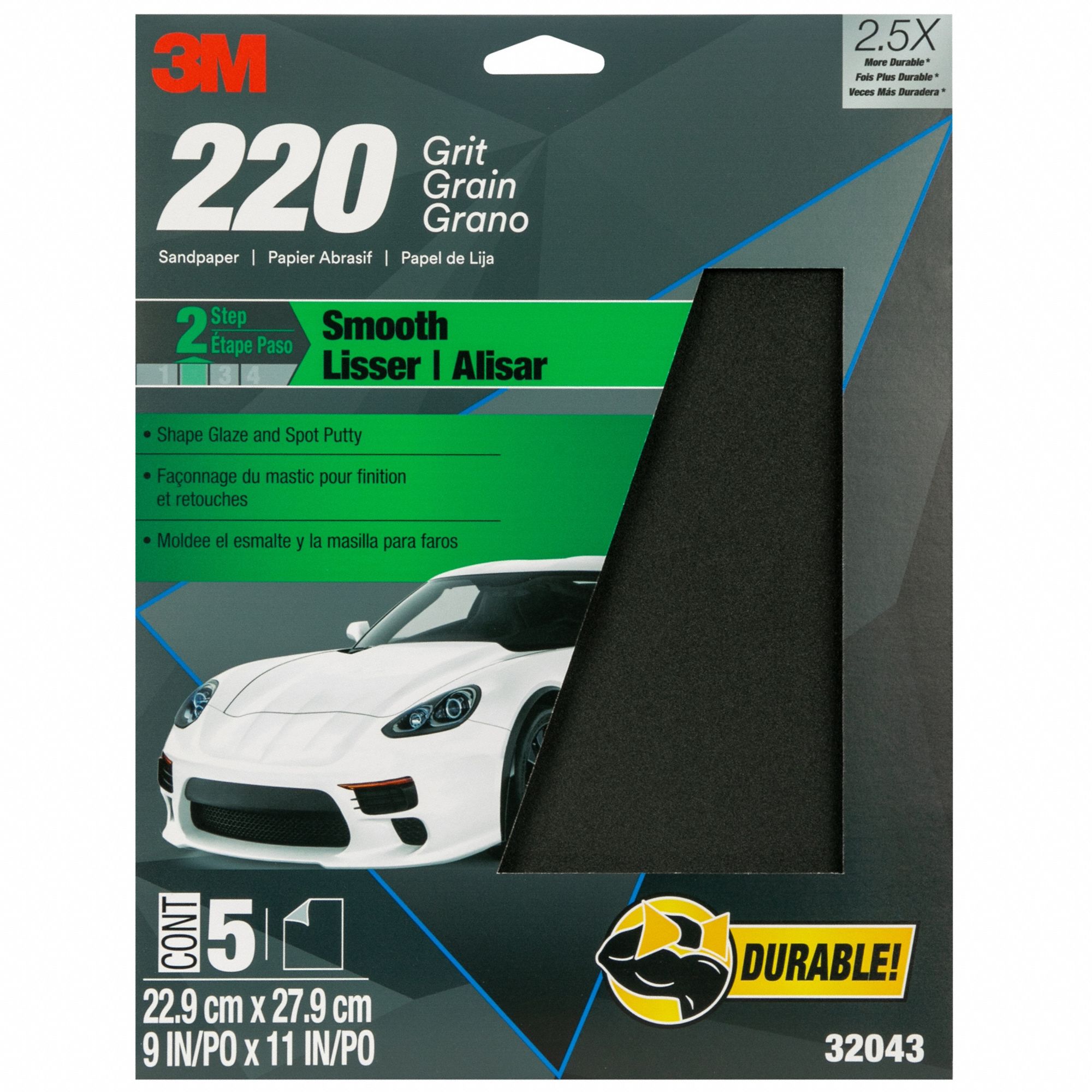 Wetordry Sandpaper 32043 9 x11 22 PK25