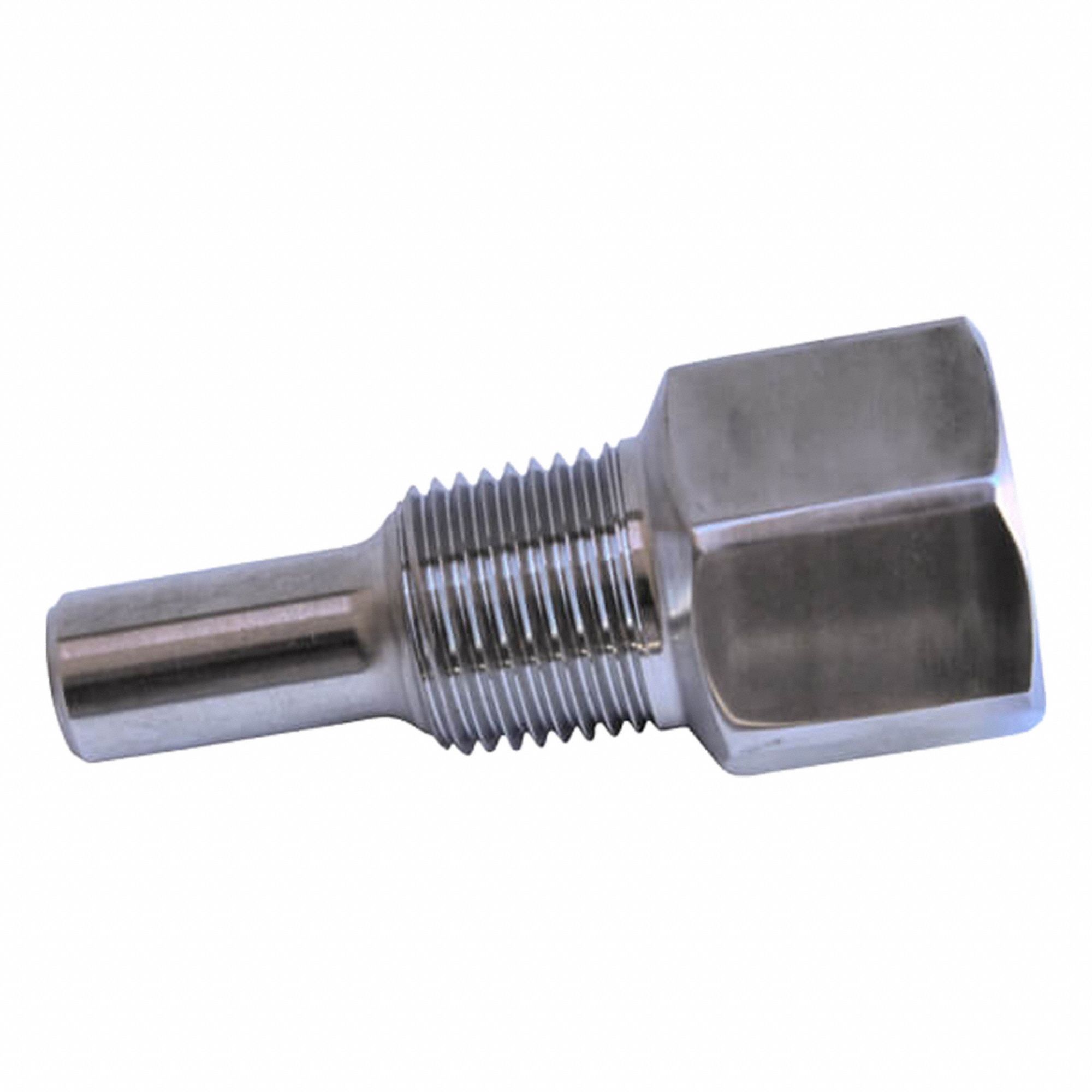 TEL-TRU, Stainless Steel, For 2 1/2 in Stem Lg, Thermowell - 905P81 ...