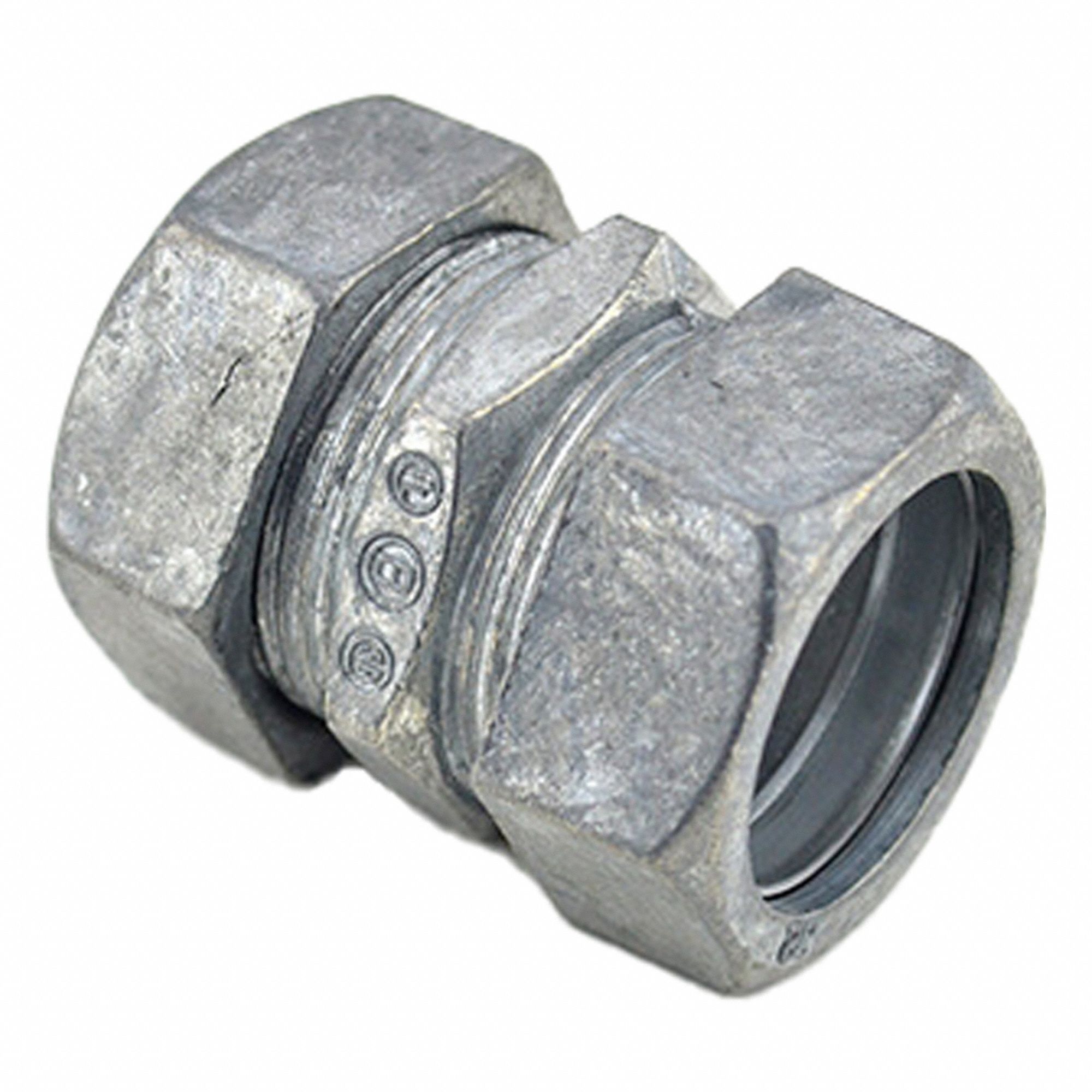 Compression Connector, Zinc, Coupling
