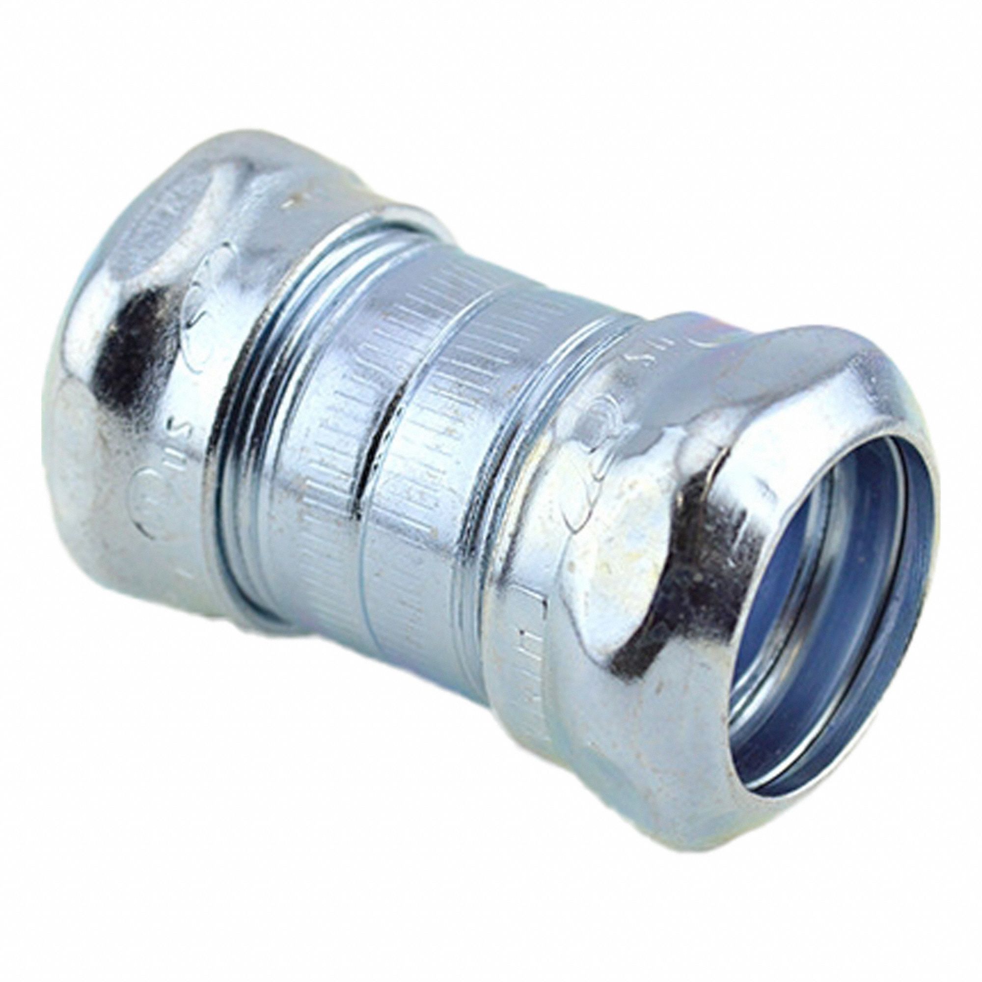 Compression Connector, Steel, Coupling