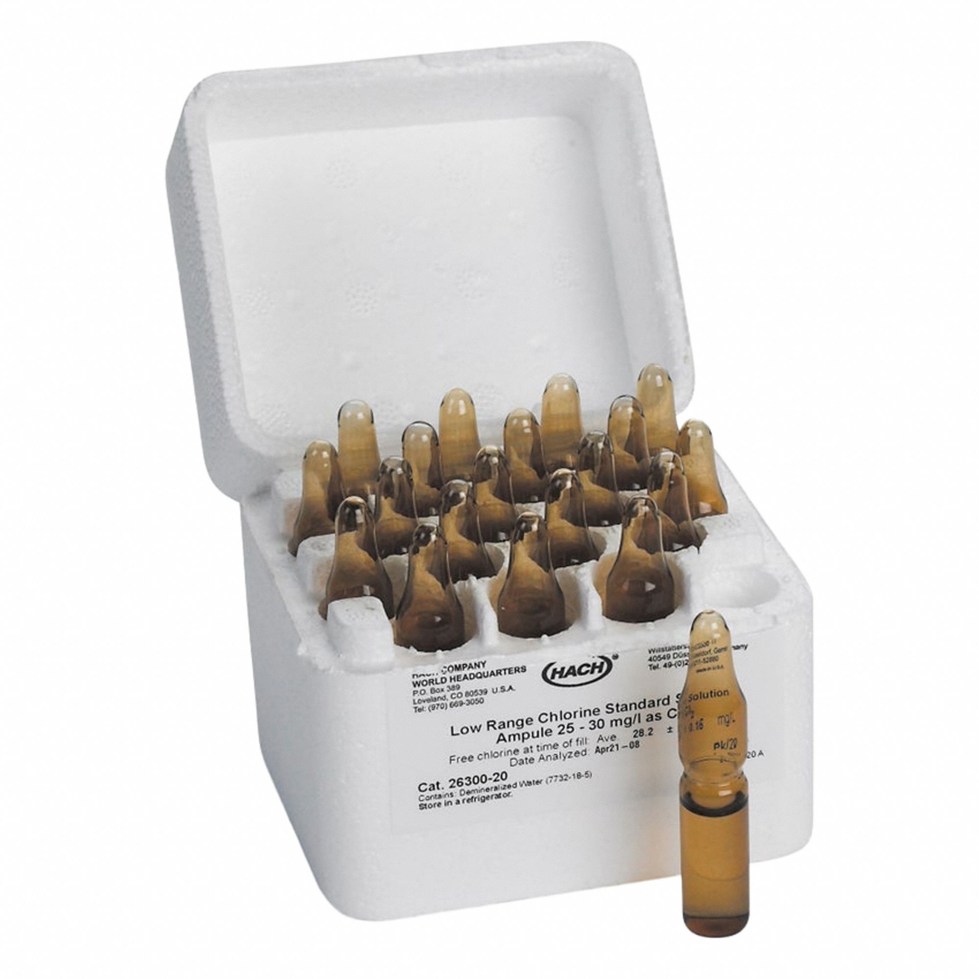 Chlorine Standard Solution PK20