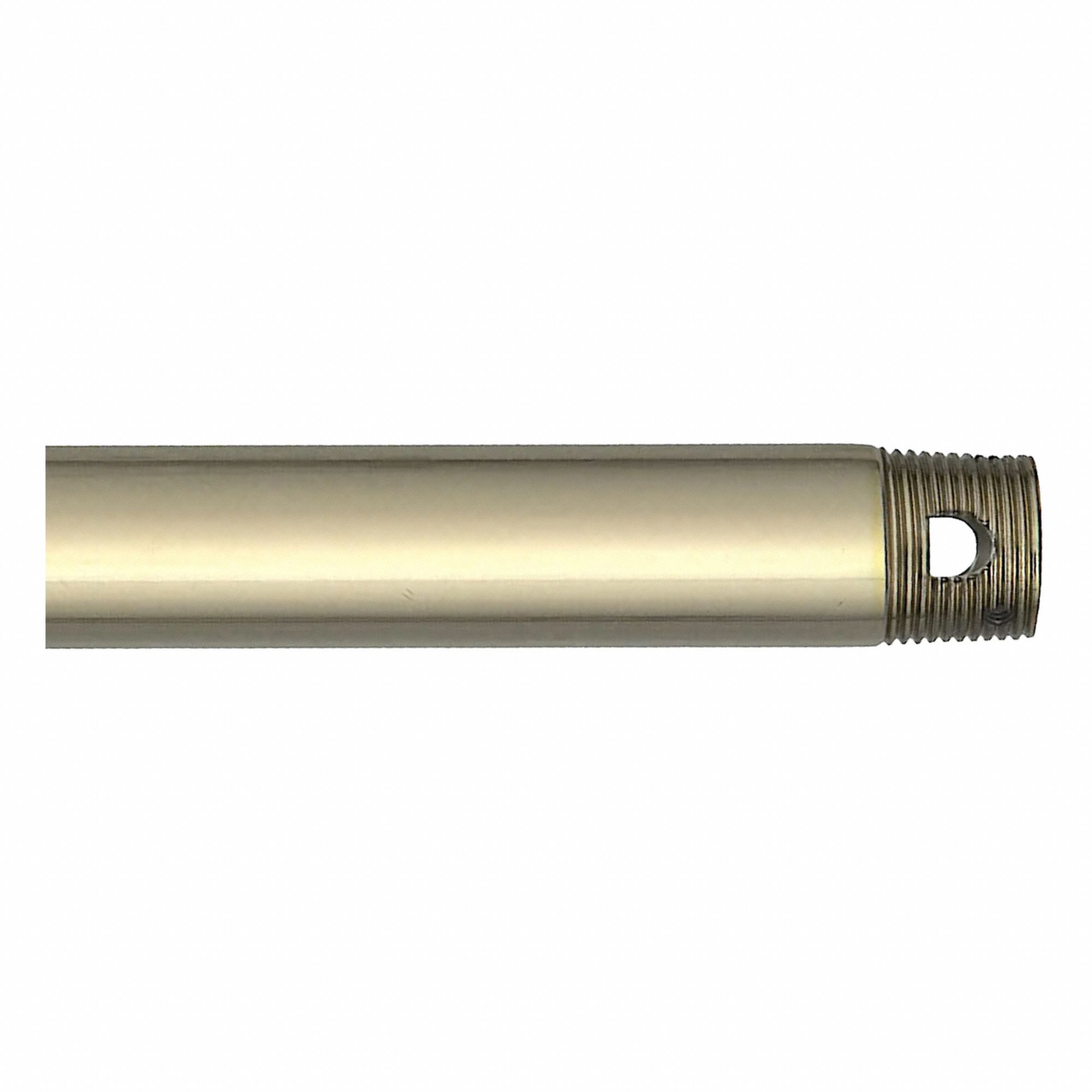 FanDownrod Brass Steel 3/4inDia 24inL