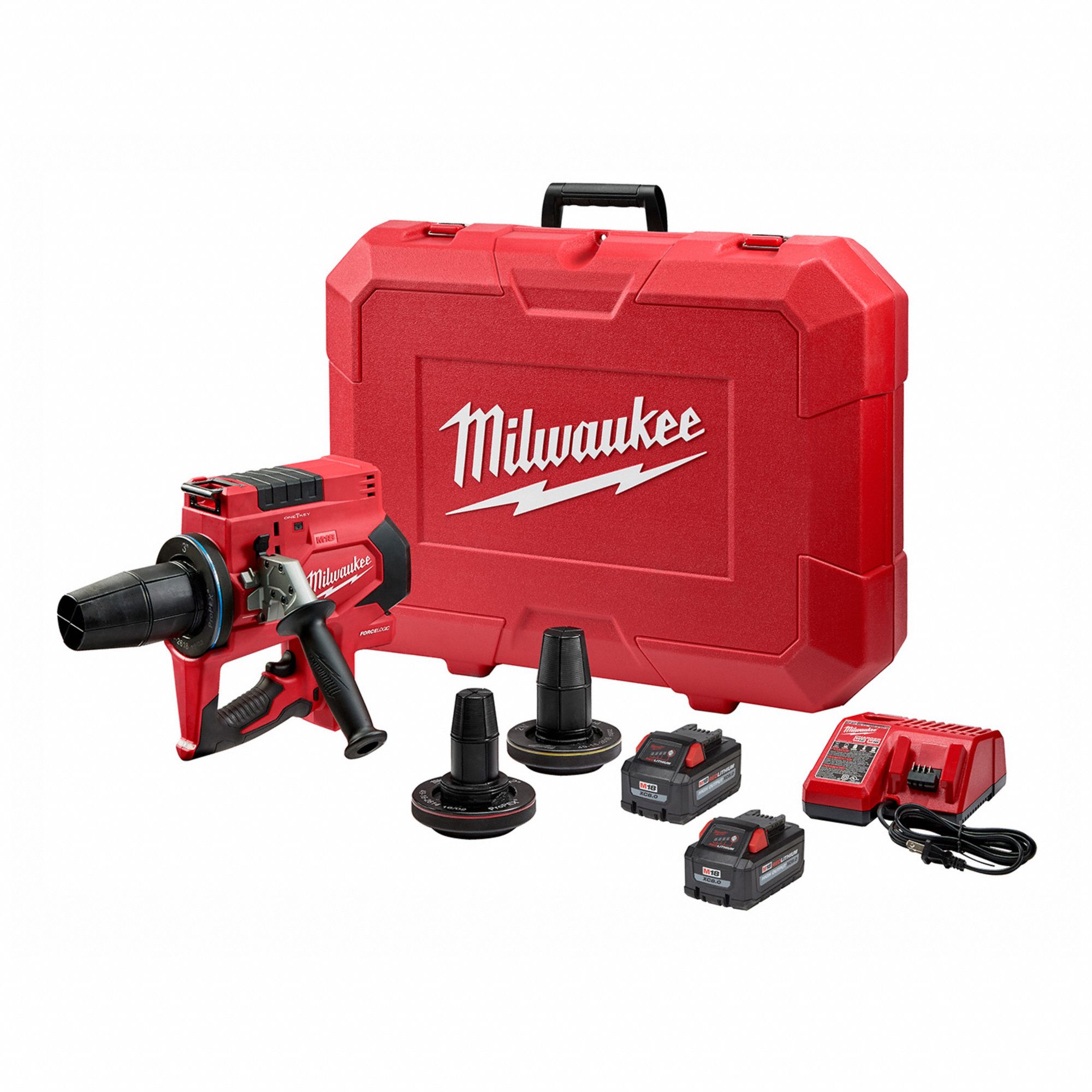 MILWAUKEE, M18 FORCE LOGIC, 3 in Max. Size, Cordless Expansion  