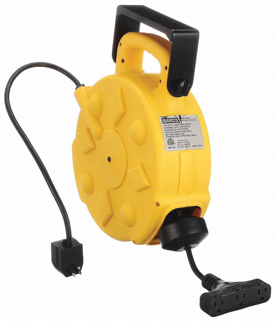 BAYCO PRODUCTS INC, Retractable Cord Reel - 263D25