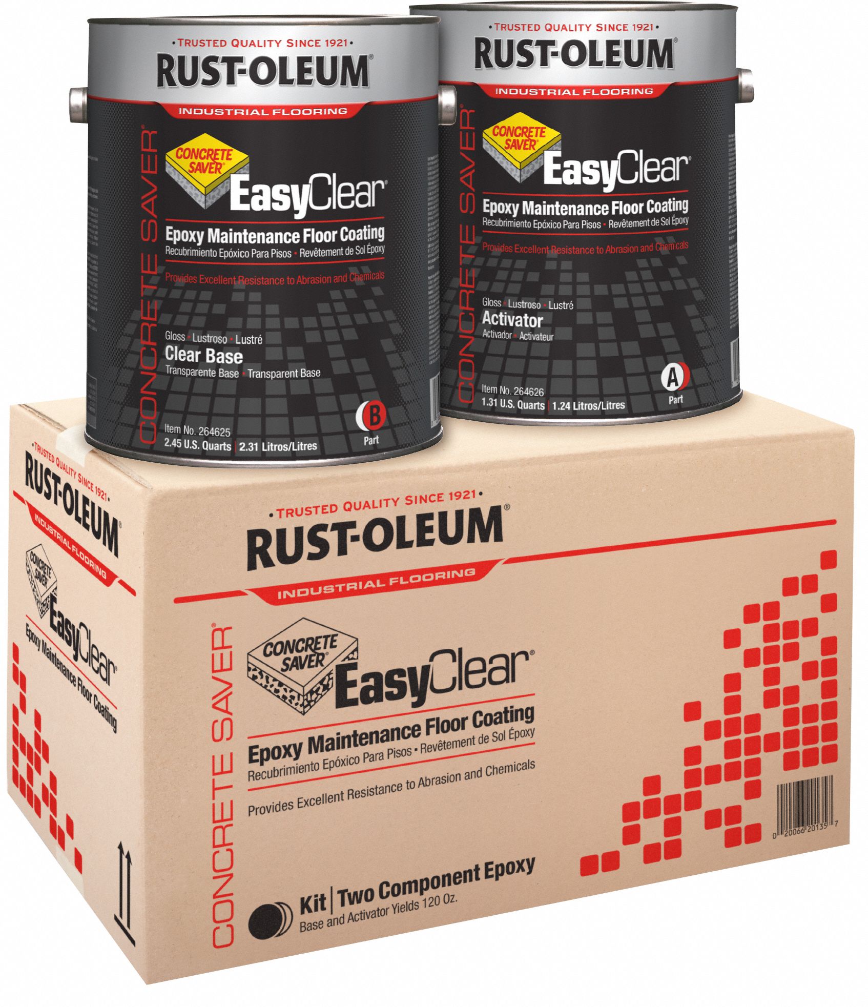 Floor Coating Clear 1 gal Kit