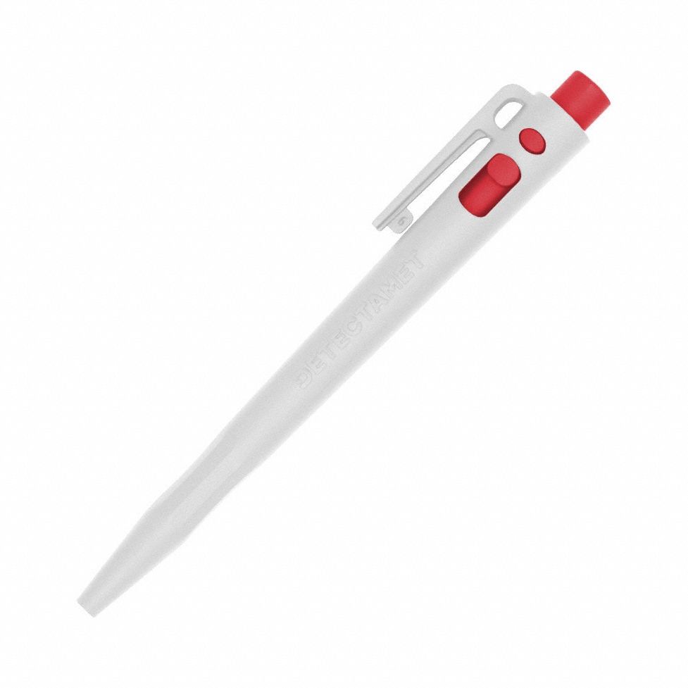 Pen: HD, 1.2 mm, Pocket Clip, White, Blue, Cryo, Retractable, Pressurized, 50 PK