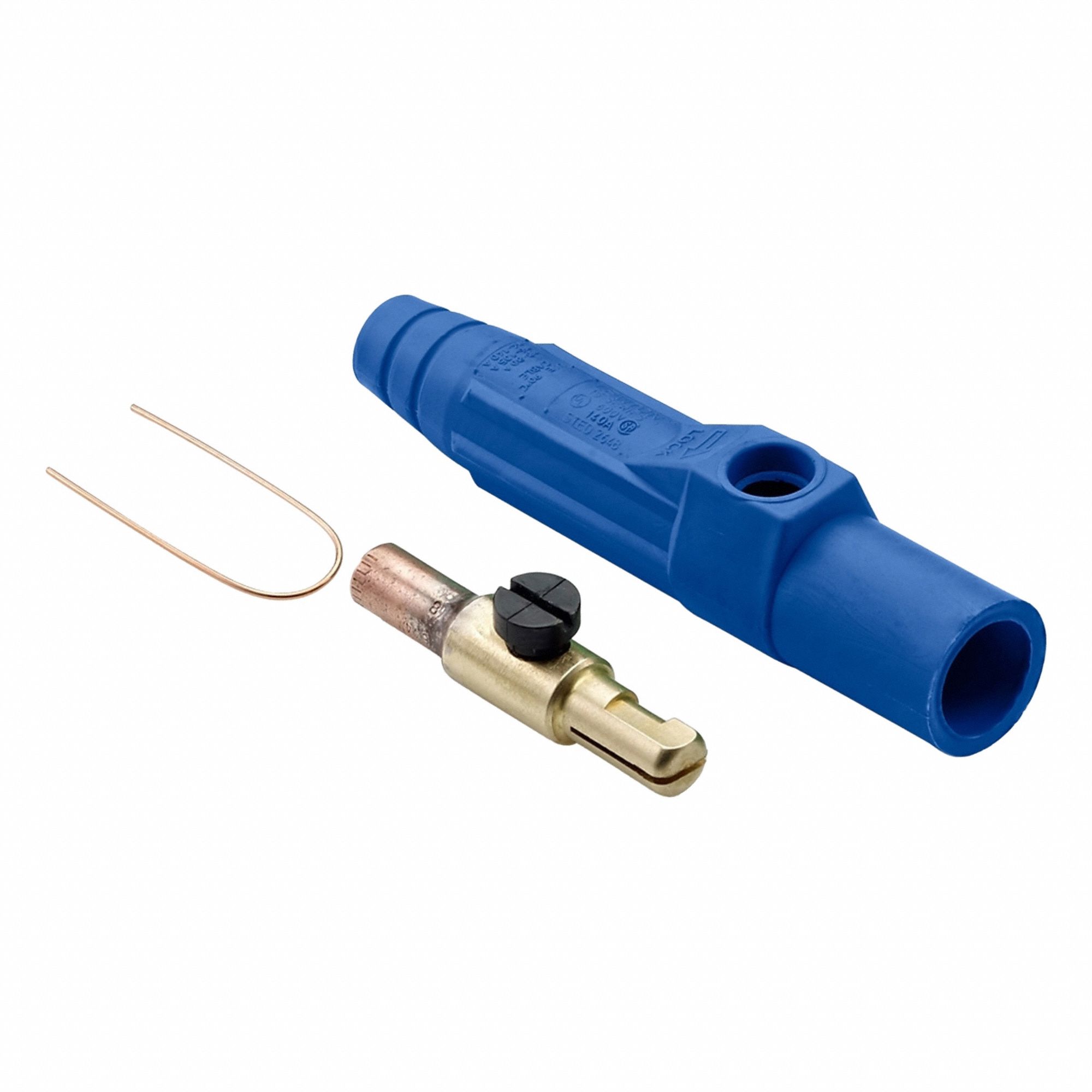 Male Plug: Male Plug, 140 A, Blue