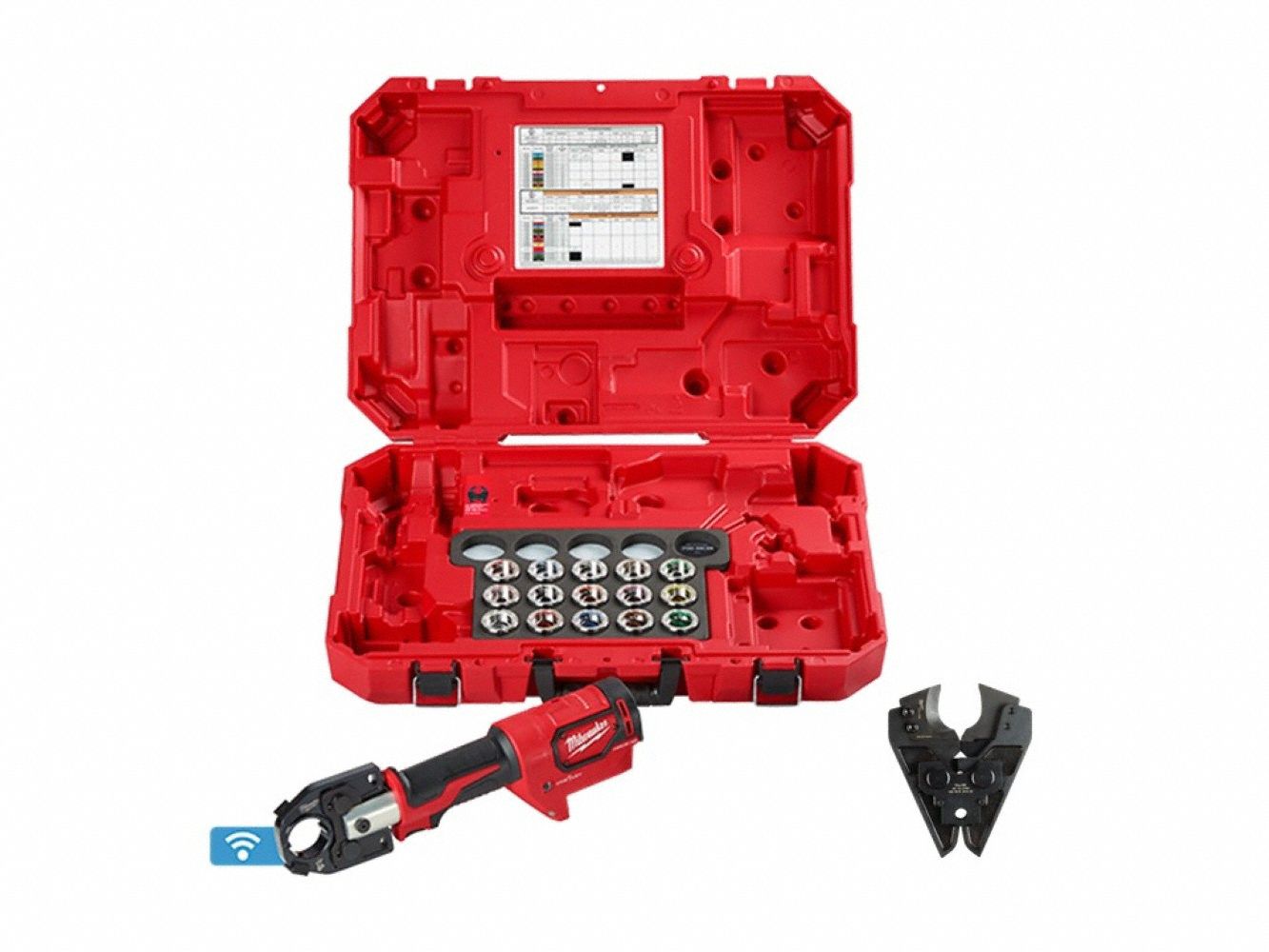 M18 600 MCM Crimper + Cu/Al Cut Jaw