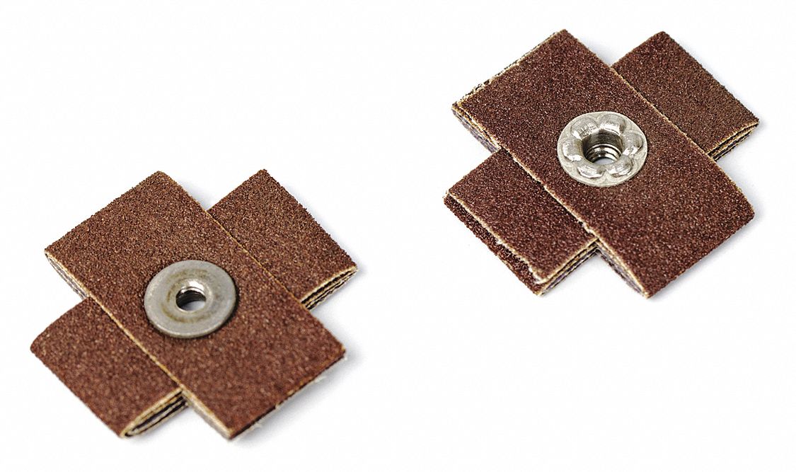 CGW ABRASIVES Cross Pad, 2 x 3/4, A/O, 60G 267G7144732 Grainger