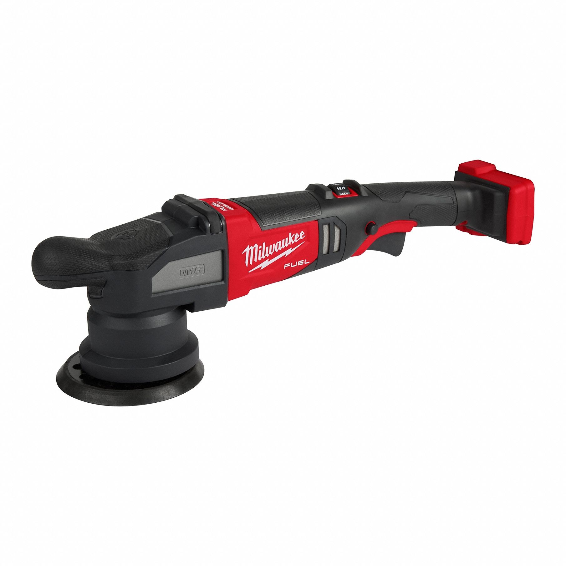 Cordless Polisher: M18, Bare Tool, 5 in Backing Pad, Random Orbital, Hook and Loop
