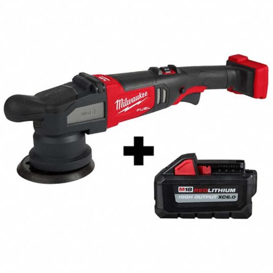 MILWAUKEE Battery Included Variable Speed Orbital Polisher