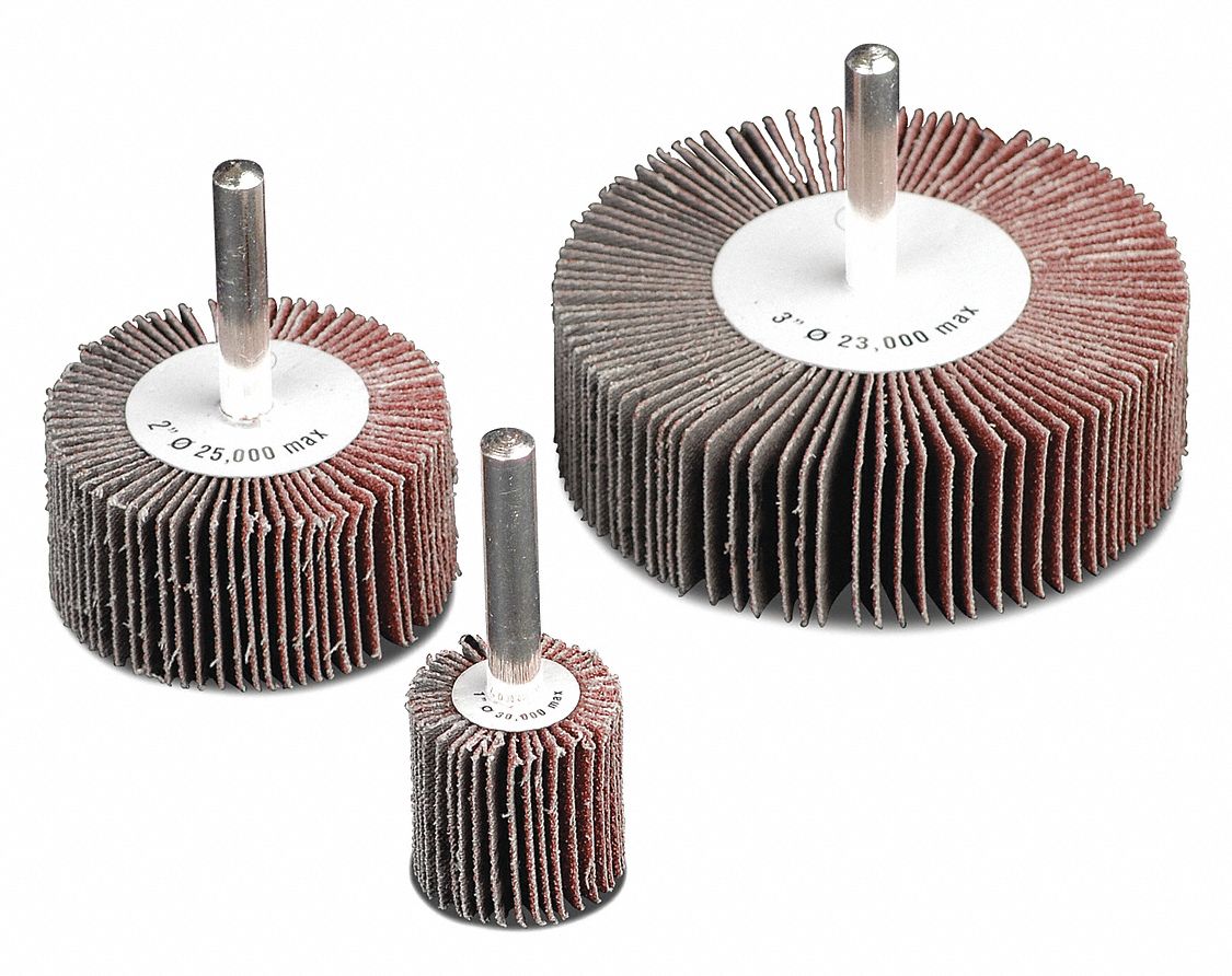 Flap Whl, 1.5x1x1/4, A/O, 60G