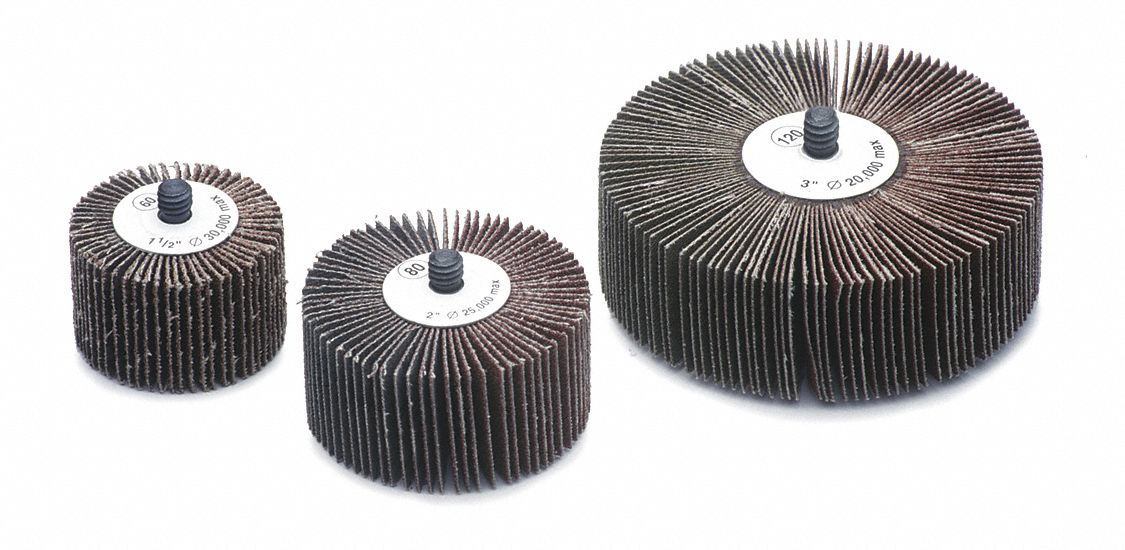 Flap Whl, 1x1x1/4-20,