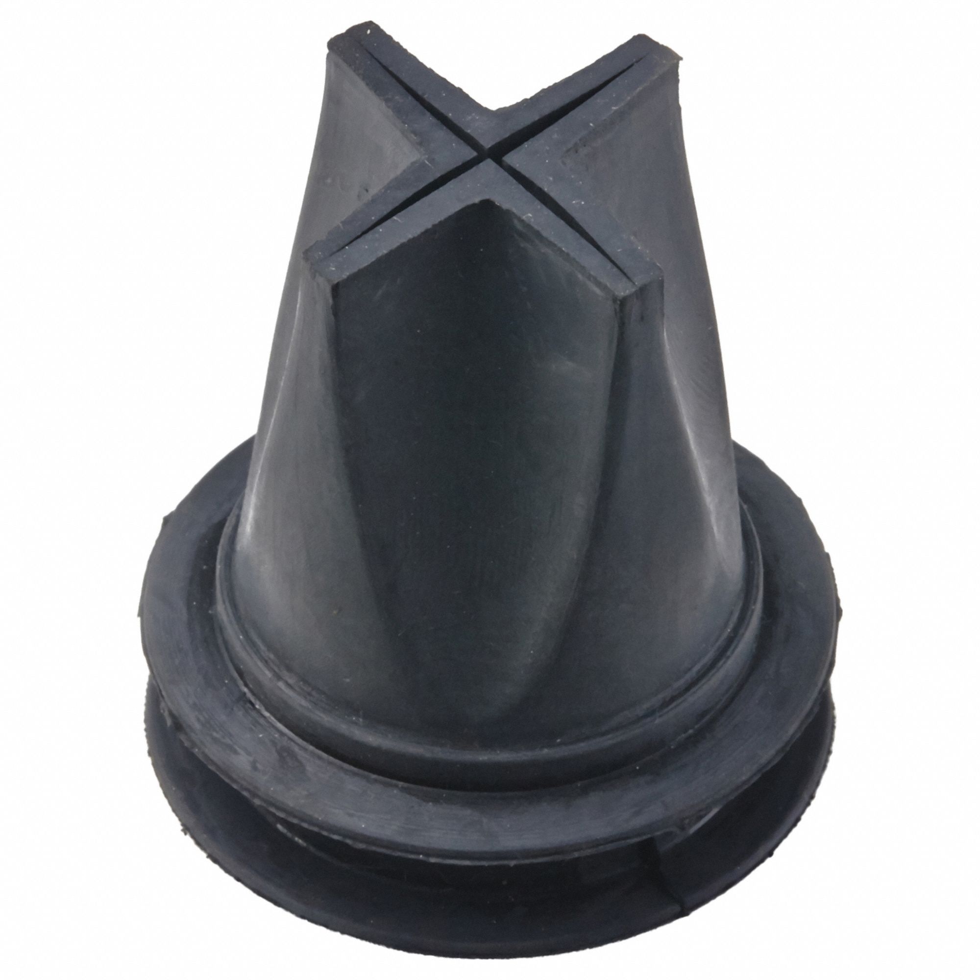 JAY R. SMITH MFG. CO Stink Stopper Quad Close Trap Seal: 1 1/2 in Overall  Dia, 1 1/2 in Overall Lg