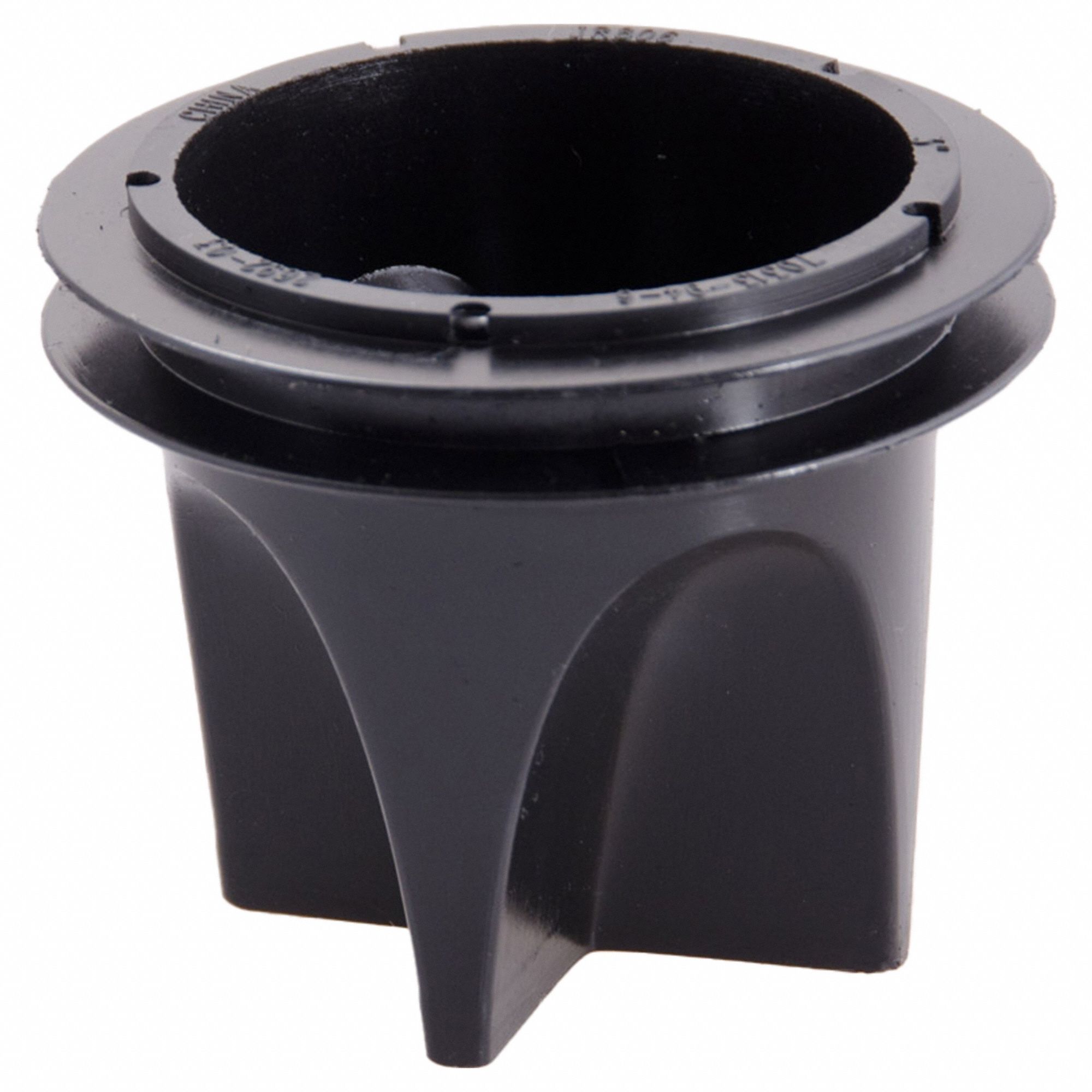 JAY R. SMITH MFG. CO Stink Stopper Quad Close Trap Seal: 3 in Overall Dia,  3 in Overall Wd, Rubber