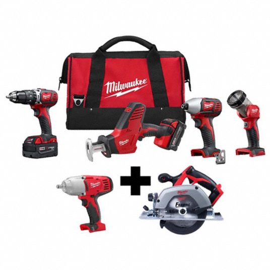 Milwaukee 4 deals tool combo