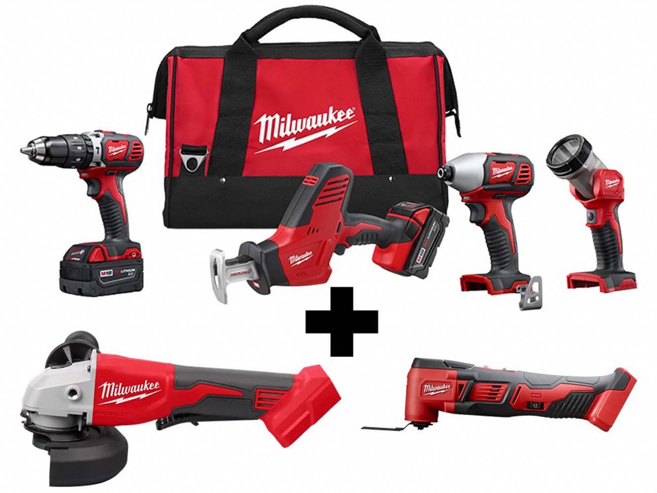 M18 4Tool Kit,M18 Grinder,M18 MultiTool Grainger