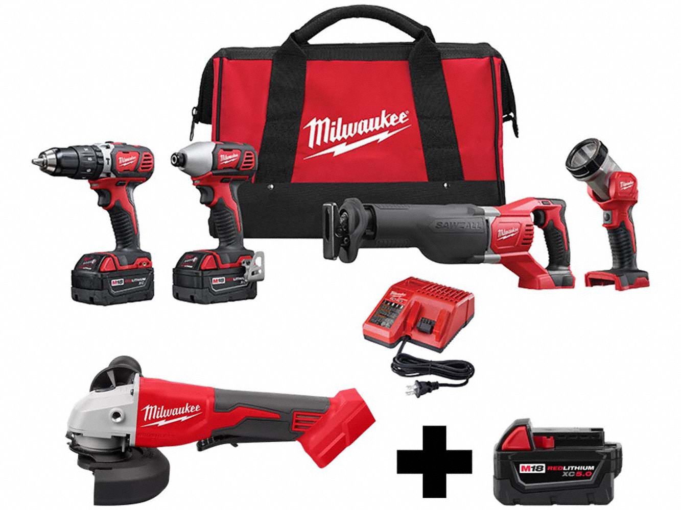 4-Tool Kit, Grinder,