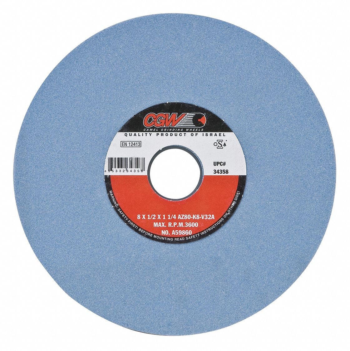 CGW ABRASIVES Surf Grinding Whl, 14x2x5, T1, AZ46I8V32A 269D70