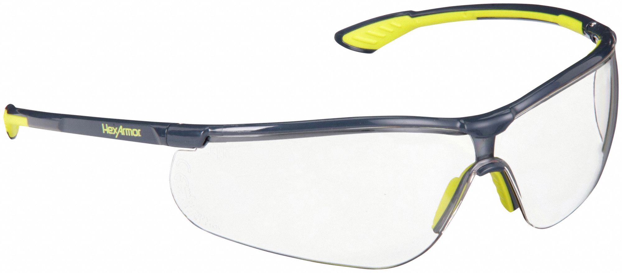 LUNETTES SEC IMPACT ELEVE, ANSI/EN/CSA, ANTI-BUÉE/ANTI-RAYURES/PROTECTION ANTI-UV, ÉLASTOMERE PC/TP