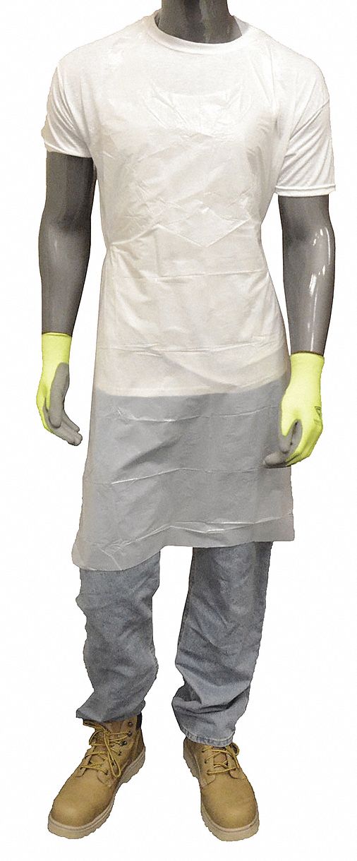 Polyethylene Apron, 1-1/2