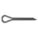 COTTER PIN, ¼ IN DIA, 2 IN L, EXTENDED PRONG, INCH, 2 IN SHANK L, 1008, 50 PK