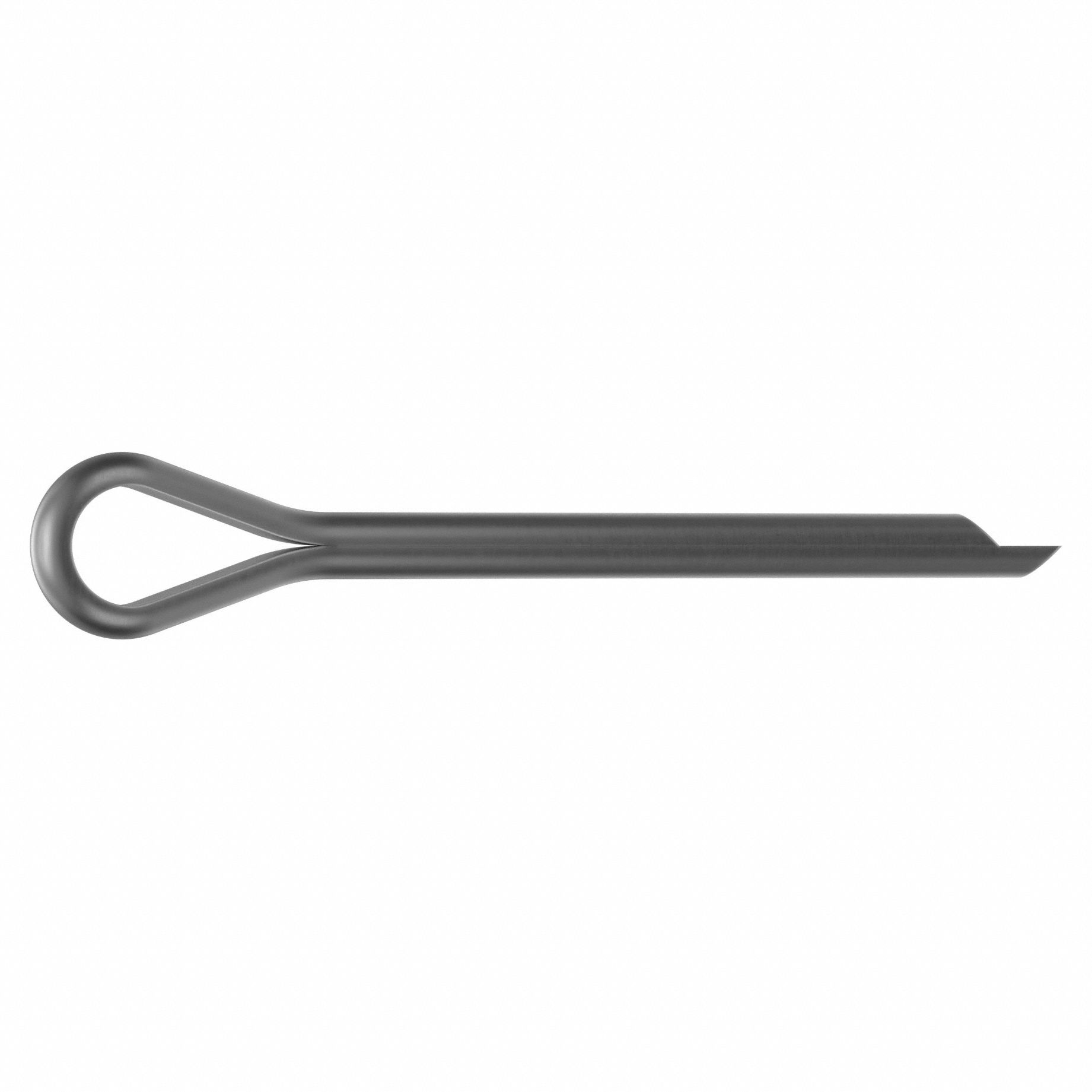Cotter Pin, 0.375 in dia, 4 in L, PK25: Extended Prong, Inch, 3/8 in Pin Dia, 4 in Shank Lg, 25 PK