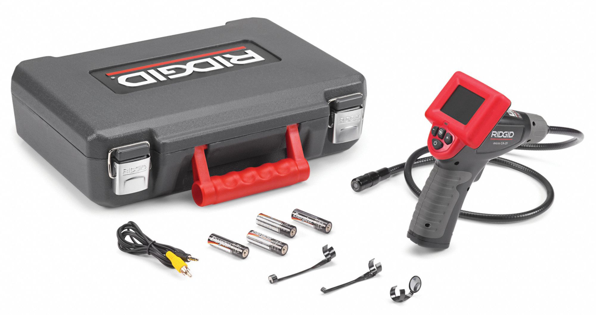 RIDGID, 480 x 234 Px Res., 3 ft Observation Dp, Video Borescope