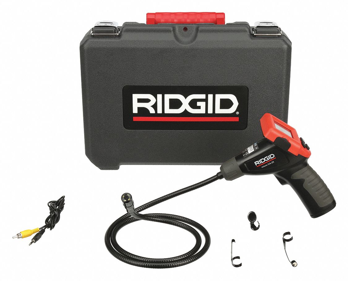 RIDGID micro CA-300 Inspection Camera - How it Works 