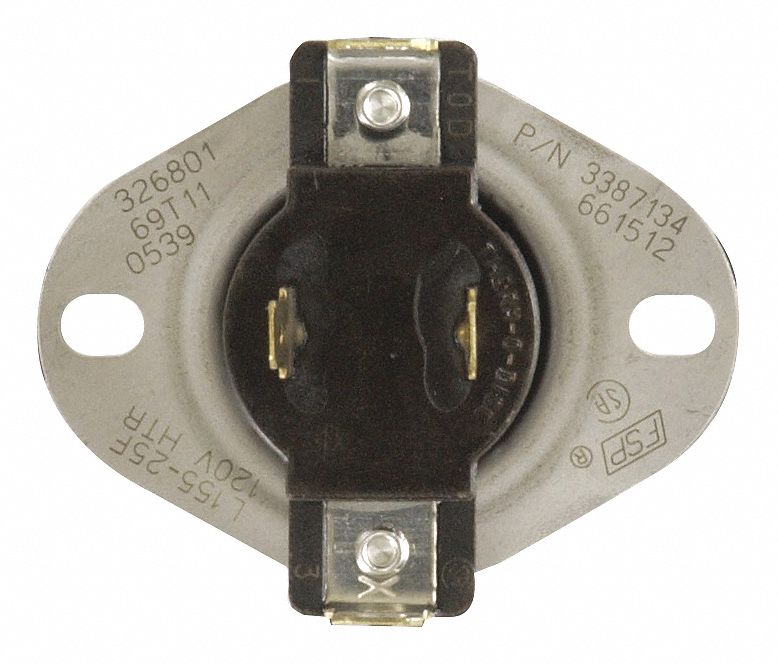 ssx2673 WP3387134 Genuine OEM Whirlpool Dryer Operating Cycling Thermostat