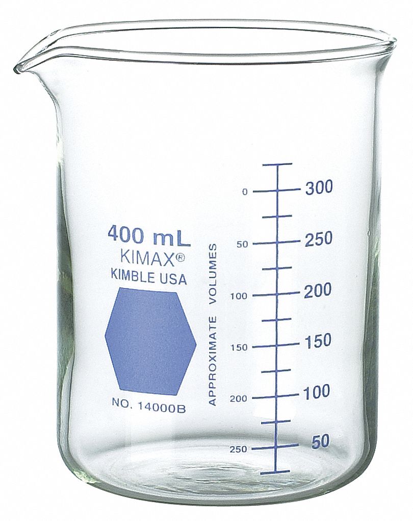 Kimble Kimax Griffin Beaker Glass 33 81 Oz Labware Capacity English Reusable Low Form 6 Pk 26cv52 b 1000 Grainger