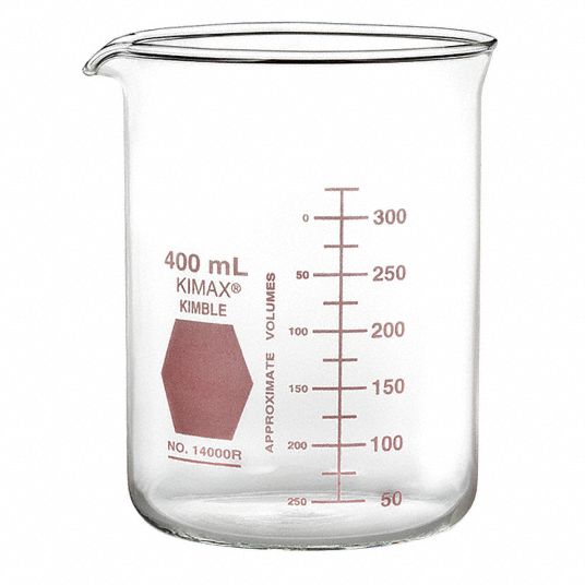 Kimble Kimax Griffin Beaker Glass 33 81 Oz Labware Capacity English Reusable 6 Pk 26cv66 r 1000 Grainger