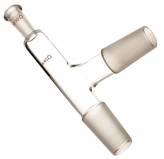 Adapter, 155 mm L, 24/40, 24/40, Clear