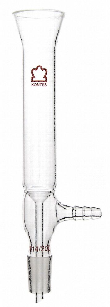 Adapter, 110 mm L, 14/20, 14/20, Clear