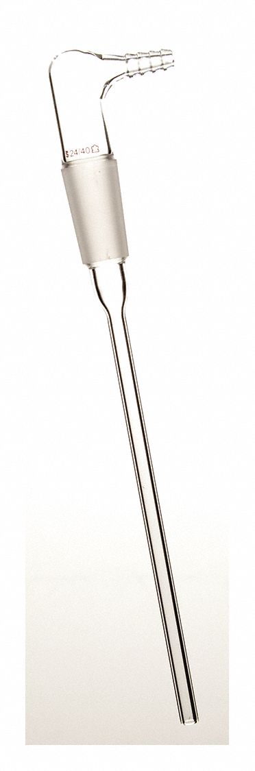 Adapter, 200 mm L, 24/40, 24/40, Clear