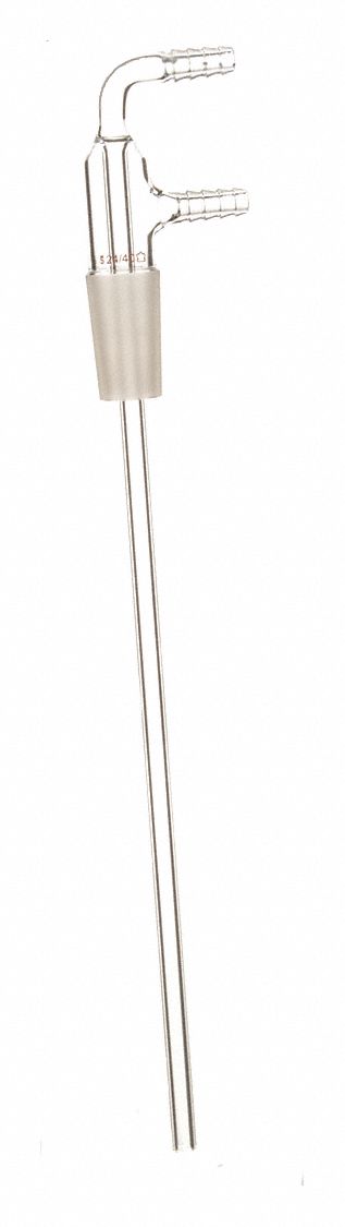 Adapter, 355 mm L, 24/40, 24/40, Clear