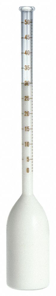 Babcock Bottle: Borosilicate Glass, 5 mL Capacity - mL, 0.16 fl oz Capacity - oz, Graduated, Type I