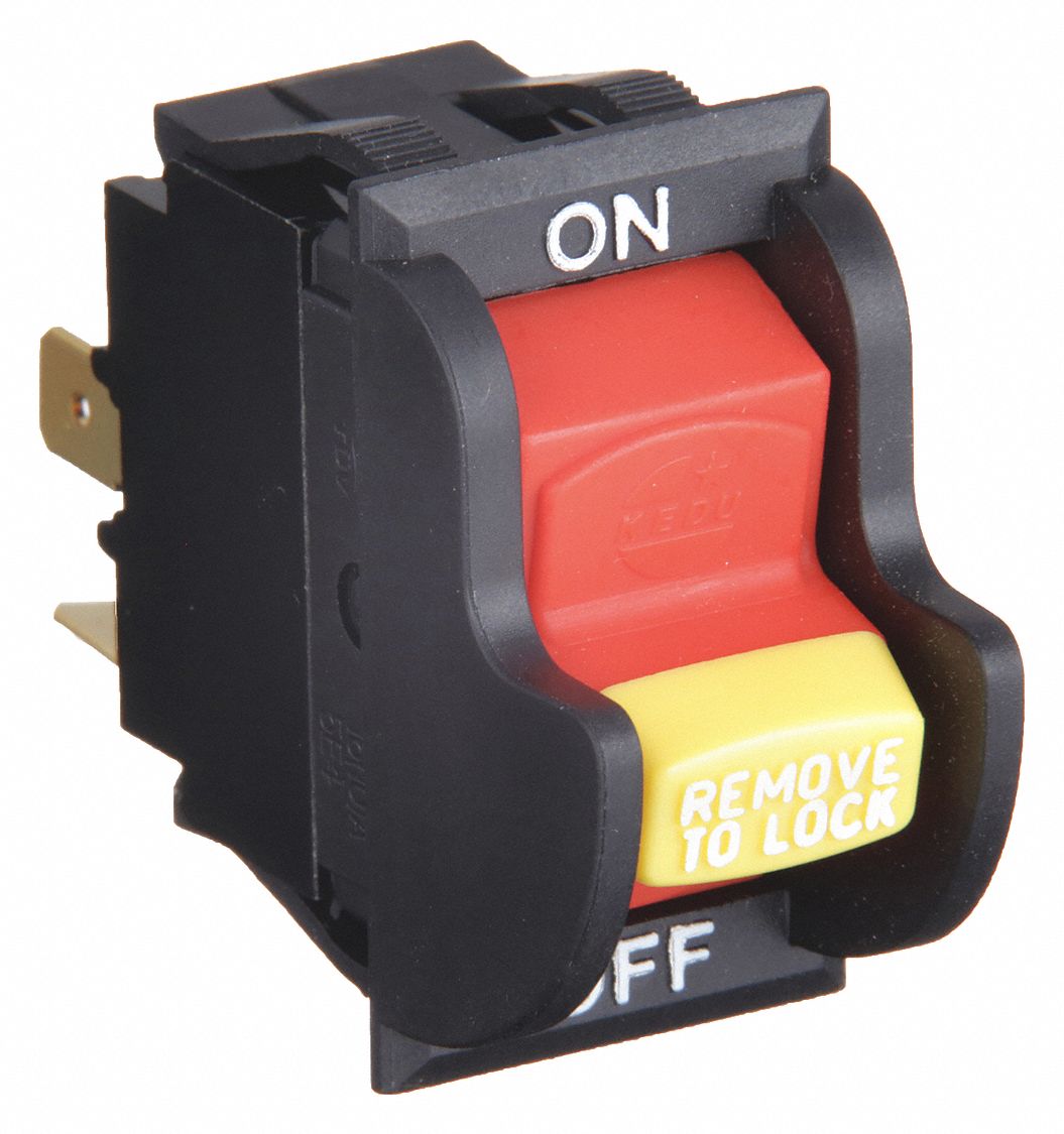 Switch With Key: For 3AA28, Fits Dayton Brand