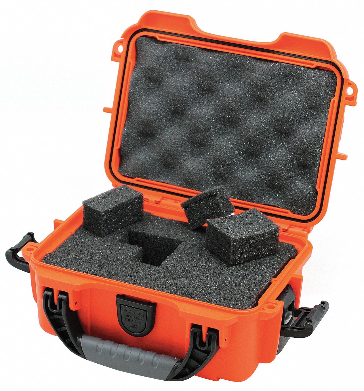 PROTECTIVE CASE, 4⅞ IN X 7⅜ IN X 3⅛ IN INSIDE, PICK AND PLUCK, ORANGE, 1 LB W