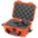 PROTECTIVE CASE, 6 IN X 8⅜ IN X 3¾ IN INSIDE, PICK AND PLUCK, ORANGE, STATIONARY