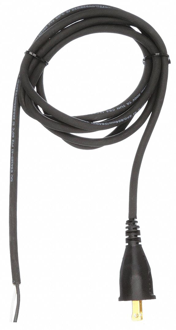 BARE WIRE CORD, 8 FEET LENGTH, 18 GAUGES, 2 WIRES, FOR DWE4887N DIE GRINDERS