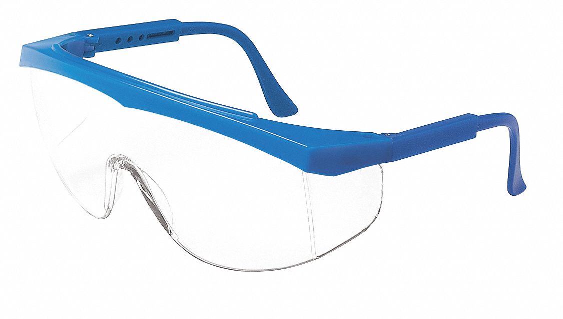 SafetyGlasses Clear ScratchResistant Blu