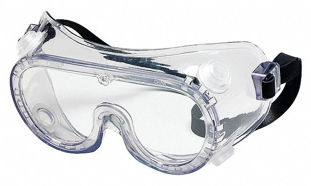Safety Goggles PVC Clear Wraparound